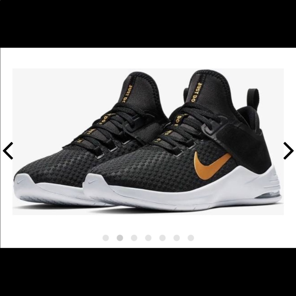 Nike Air Max Bella TR 2 - Black/Gold - Size 7 Wide